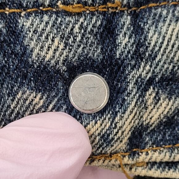 Vintage LEE Riders Mom Jeans Womens 00/0 23x29 Acid-Wash - Picture 5 of 16